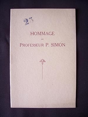 Hommage au professeur P. Simon