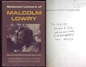 Selected Letters. Edited by Harvey Breit and Margerie Bonner Lowry. Signed by the editor Harvey B...