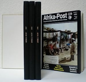 Afrika-Post - Magazin für Politik, Wirtschaft und Kultur Afrikas. Jahrgang 1987, 1988, 1990, 1991.