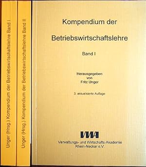 Kompendium der Betriebswirtschaftslehre. 2 Bde.