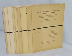 Bild des Verkufers fr Physikalisch-Geodtische Meverfahren: Neue Wege der Dreiecks- und Hhenvermessung Vorlesungen, gehalten an der Landwirtschaftlichen Fakultt der Rheinischen Friedrich-Wilhelm-Universitt Bonn; Lieferung 1-11 (1960) - Gigas, Erwin zum Verkauf von Oldenburger Rappelkiste