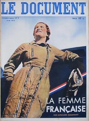 Le Document. Première Année, no. 3. La Femme Française,