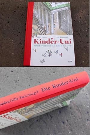 Bild des Verkufers fr Die Kinder-Uni. Forscher erklren die Rtsel der Welt. Mit Illustrationen von Klaus Ensikat. zum Verkauf von Versandantiquariat Abendstunde