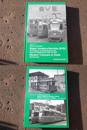 Bild des Verkufers fr Basler Verkehrs-Betriebe (BVB). Ein Fotobuch zur Modernisierung der Basler Strassenbahnen 1945 - 1982. (Modern Tramcars of Basle, Switzerland). Mit zahlreichen Abbildungen und beiliegendem Linienplan des Tarifverbundes Basel. (= Archiv Nr. 45) zum Verkauf von Versandantiquariat Abendstunde