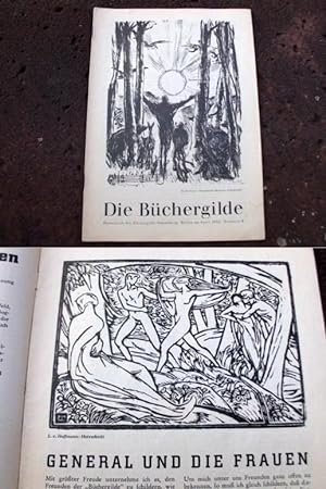 Imagen del vendedor de Die Bchergilde. Zeitschrift der Bchergilde Gutenberg, Berlin. Nummer 4. April 1932. a la venta por Versandantiquariat Abendstunde