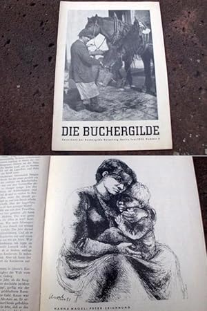 Imagen del vendedor de Die Bchergilde. Zeitschrift der Bchergilde Gutenberg, Berlin. Nummer 6. Juni 1932. a la venta por Versandantiquariat Abendstunde