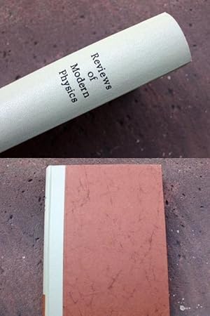 Bild des Verk�ufers f�r Reviews of Modern Physics. Published for the American Physical Society by the American Institute of Physics. Volume 43, 1971. zum Verkauf von Versandantiquariat Abendstunde