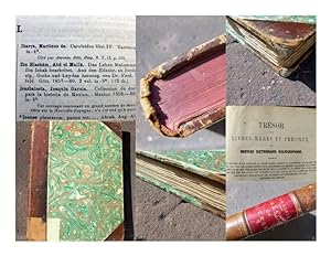 Imagen del vendedor de Trsor de livres rares et prcieux ou Nouveau Dictionnaire Bibliographique contenant plus de cent mille articles de livres rares, curieux et rechrechs, d'ouvrages de luxe. etc. avec les signes connus pour distinguer les ditions originales des contrefacons qui en ont t faites, des notes sur la raret et le mrite des livres cits et les prix que ces livres ont atteints dans les ventes les plus fameuses, et qu'ils conservent encore dans les magasins des bouquinistes les plus renomms de l'Europe par Jean George Theodor Graesse, conseiller aulique, bibliothcaire du feu Roi Frdrique-Auguste II, second directeur du Gruene Gewoelbe et directeur ad interim du Muse Japonais  Dresde, etc. Supplement (Tome VII.) A-Z. a la venta por Versandantiquariat Abendstunde