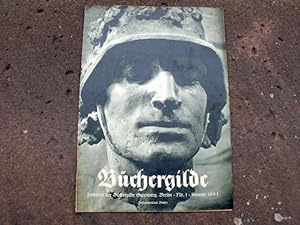 Imagen del vendedor de Bchergilde. Zeitschrift der Bchergilde Gutenberg, Berlin. Nummer 1. Januar 1941. a la venta por Versandantiquariat Abendstunde