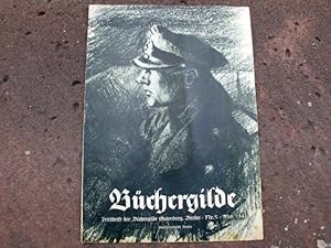 Imagen del vendedor de Bchergilde. Zeitschrift der Bchergilde Gutenberg, Berlin. Nummer 5. Mai 1941. a la venta por Versandantiquariat Abendstunde