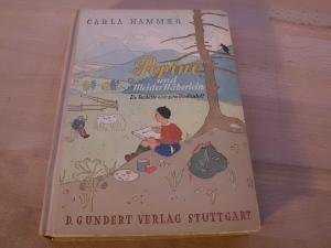 Imagen del vendedor de Peppino und Meister Hberlein. Die Geschichte einer guten Wanderschaft. Federzeichnungen von George Hammer. Farbige Einbandzeichnung von Carla Hammer. a la venta por Versandantiquariat Abendstunde