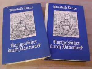 Imagen del vendedor de Karins Fahrt durch Dnemark. Eine Erzhlung. Mit 8 Bildern von Hanns Langenberg. a la venta por Versandantiquariat Abendstunde