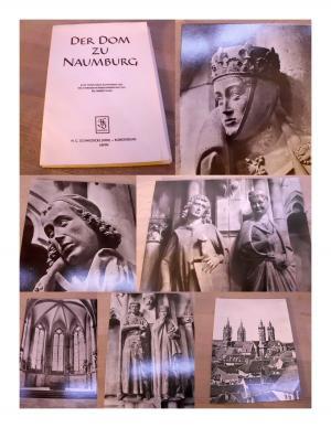 Imagen del vendedor de Der Dom zu Naumburg. Acht Fotos nach Aufnahmen von Erich Kirsten in Werkgemeinschaft mit Dr. Herbert Kuas. a la venta por Versandantiquariat Abendstunde