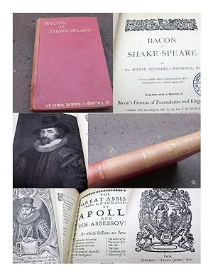 Image du vendeur pour Bacon is Shake-Speare. Together with a reprint of Bacon's Promus of Formularies and Elegancies. Collated, with the Original MS by the late F.B.Bickley, and revised by F.A. Herbert, of the British Museum. Erstausgabe. mis en vente par Versandantiquariat Abendstunde