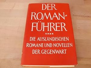 Seller image for Der Inhalt der nordamerikanischen Romane und Novellen der Gegenwart. (= Der Romanfhrer Band XI) for sale by Versandantiquariat Abendstunde