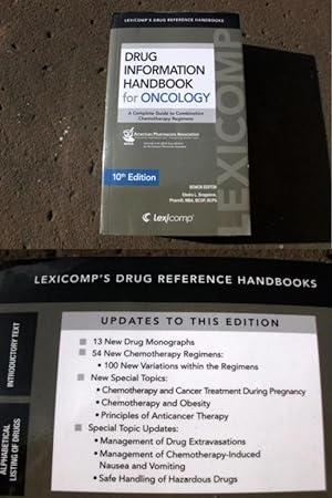 Imagen del vendedor de Drug Information Handbook for Oncology. (= Lexicomp's Drug Reference Handbooks) a la venta por Versandantiquariat Abendstunde