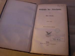 Bild des Verkufers fr Geschichte des Alterthums. Zweiter Band. Drittes und viertes Buch. Die Grndung der assyrischen Macht und die syrischen Staaten und Stdte (3.Buch)/ Die Hhe und der Fall Assyriens, die Wiederaufrichtung Babyloniens und Aegyptens (4. Buch) zum Verkauf von Versandantiquariat Abendstunde