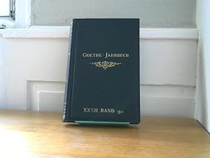 Bild des Verkufers fr Goethe-Jahrbuch 32 Band mit dem 26 Bericht der Goethe-Gesellschaft zum Verkauf von BuchKaffee Vividus e.K.