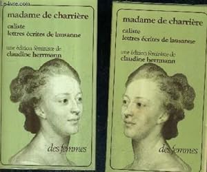 Seller image for CALISTE OU LETTRES ECRITES DE LAUSANNE. for sale by Le-Livre