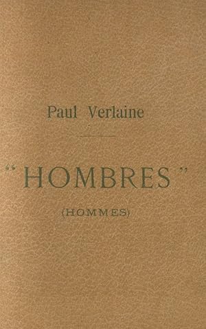 Image du vendeur pour Hombres (Hommes) mis en vente par Elysium Books