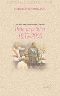Seller image for Historia poltica 1939-2000 for sale by Imosver