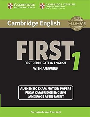 Imagen del vendedor de Cambridge first certificate. Student +key 2015 a la venta por Imosver