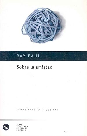 Bild des Verk�ufers f�r Sobre la amistad zum Verkauf von Imosver