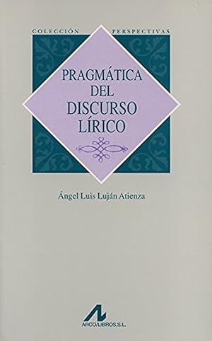 Imagen del vendedor de Pragmtica del discurso lrico a la venta por Imosver