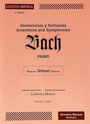 Imagen del vendedor de Invenciones y sinfonias a la venta por Imosver