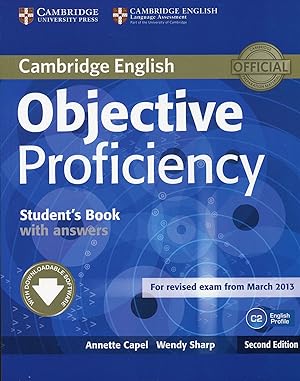 Imagen del vendedor de Objective Proficiency Student's Book with Answers with Downloadable Software 2nd Edition a la venta por Imosver