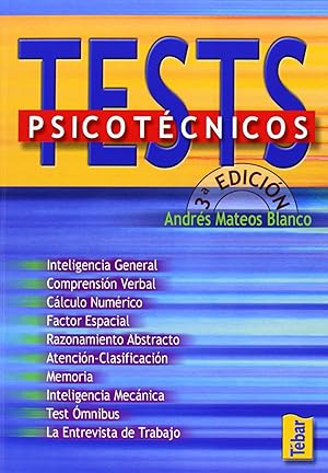 Imagen del vendedor de Test psicotcnicos (3 edicin) a la venta por Imosver