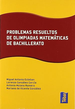 Seller image for Problemas resueltos olimpiadas matematicas bachillerato for sale by Imosver