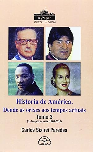 Imagen del vendedor de Historia de america: dende as orixes ata tempos actuais a la venta por Imosver