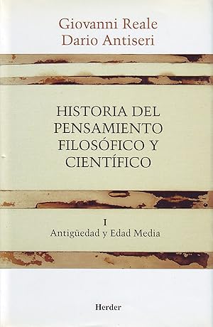 Historia del pensamiento filosófico y científico I Antigüedad y Edad Media