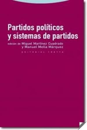 Seller image for Partidos politicos y sistemas for sale by Imosver