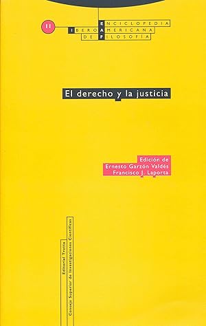 Imagen del vendedor de EL DERECHO Y LA JUSTICIA Vol. 11 a la venta por Imosver