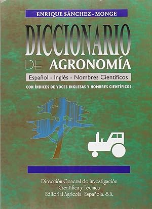 Diccionario de agronomía