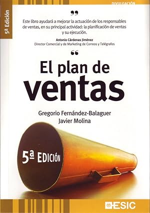 Seller image for El plan de ventas for sale by Imosver