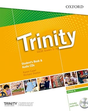 Imagen del vendedor de Trinity Graded Exams: Students Book Grades 5-6 CD Pack a la venta por Imosver