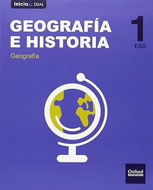 Imagen del vendedor de Geografa e Historia 1. ESO Inicia Dual Libro del alumno. A a la venta por Imosver