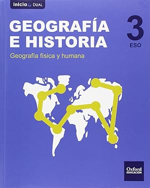 Imagen del vendedor de Geografa e Historia 3. ESO Inicia Dual Libro del alumno a la venta por Imosver