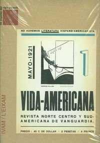 Imagen del vendedor de Vida americana, revista norte y revista norte centro y sudamericana de vanguardi a la venta por Imosver