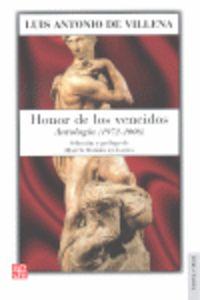 Seller image for Honor de los vencidos for sale by Imosver