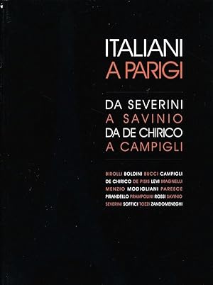 Italiani A Parigi - Bergamo 10-30 Maggio 2014 (Text in Italian)
