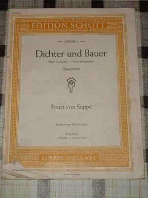 Dichter und Bauer Ouvertüre - Piano, vierhändig Edition Schott No. 07438 1/2