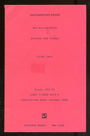 Imagen del vendedor de The Mirror Maker: Stories & Essays a la venta por Between the Covers-Rare Books, Inc. ABAA
