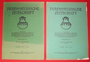 Bild des Verkufers fr Praehistorische Zeitschrift. Bd. 20. 1929 in den Heften 1/2 und 3/4. zum Verkauf von Antiquariat Liberarius - Frank Wechsler