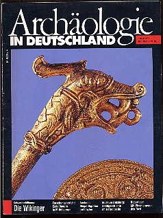 Bild des Verkufers fr Archologie in Deutschland (nur) Heft 3. 1992. zum Verkauf von Antiquariat Liberarius - Frank Wechsler