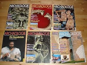 Archäologie in Deutschland Jahrgang 2002 in 6 Heften und mit Sonderheft Die Neandertaler. Eine Sp...