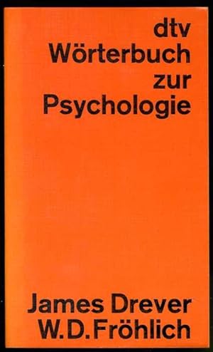 Seller image for dtv-Wrterbuch zur Psychologie. dtv 3031. for sale by Antiquariat Liberarius - Frank Wechsler